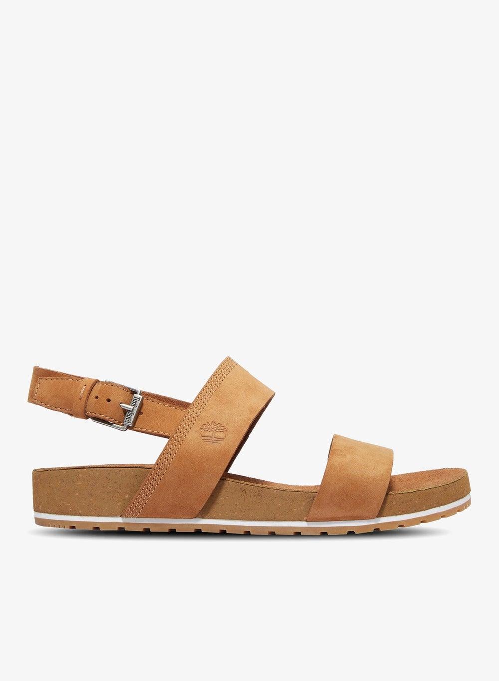 Women's Malibu Waves Leather Heeled Sandals - Image 1