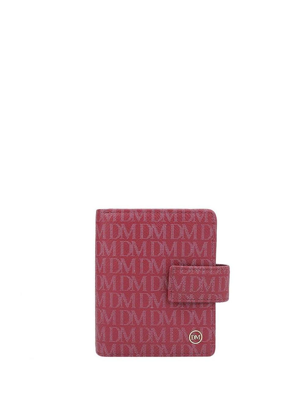 Da Milano Purple Genuine Leather Ladies Wallet - Image 1