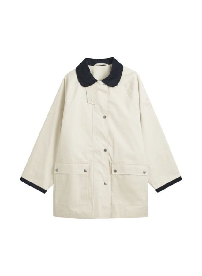 Contrast Collar Sailing Jacket - Image 1