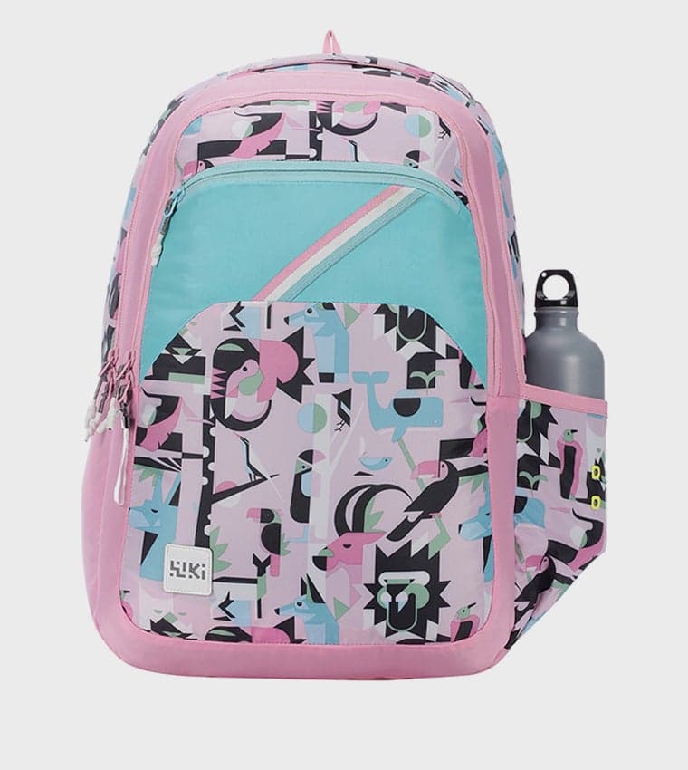 WIKI-3 Wildcraft Pink Campus Backpack 29L - Image 1