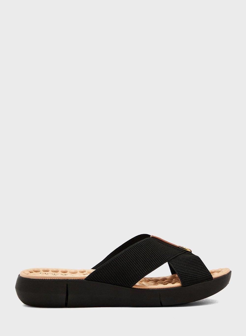 Women’s Flat Sandals with Cushioned Sole - Image 1