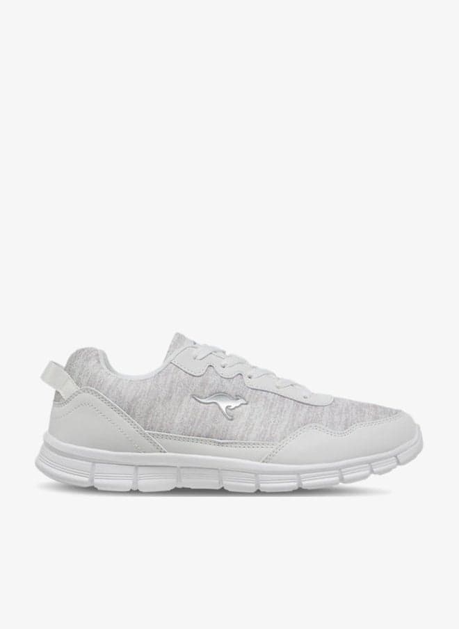 Women's Logo Embroidered Lace-Up Low-Top Sports Shoes - Image 1