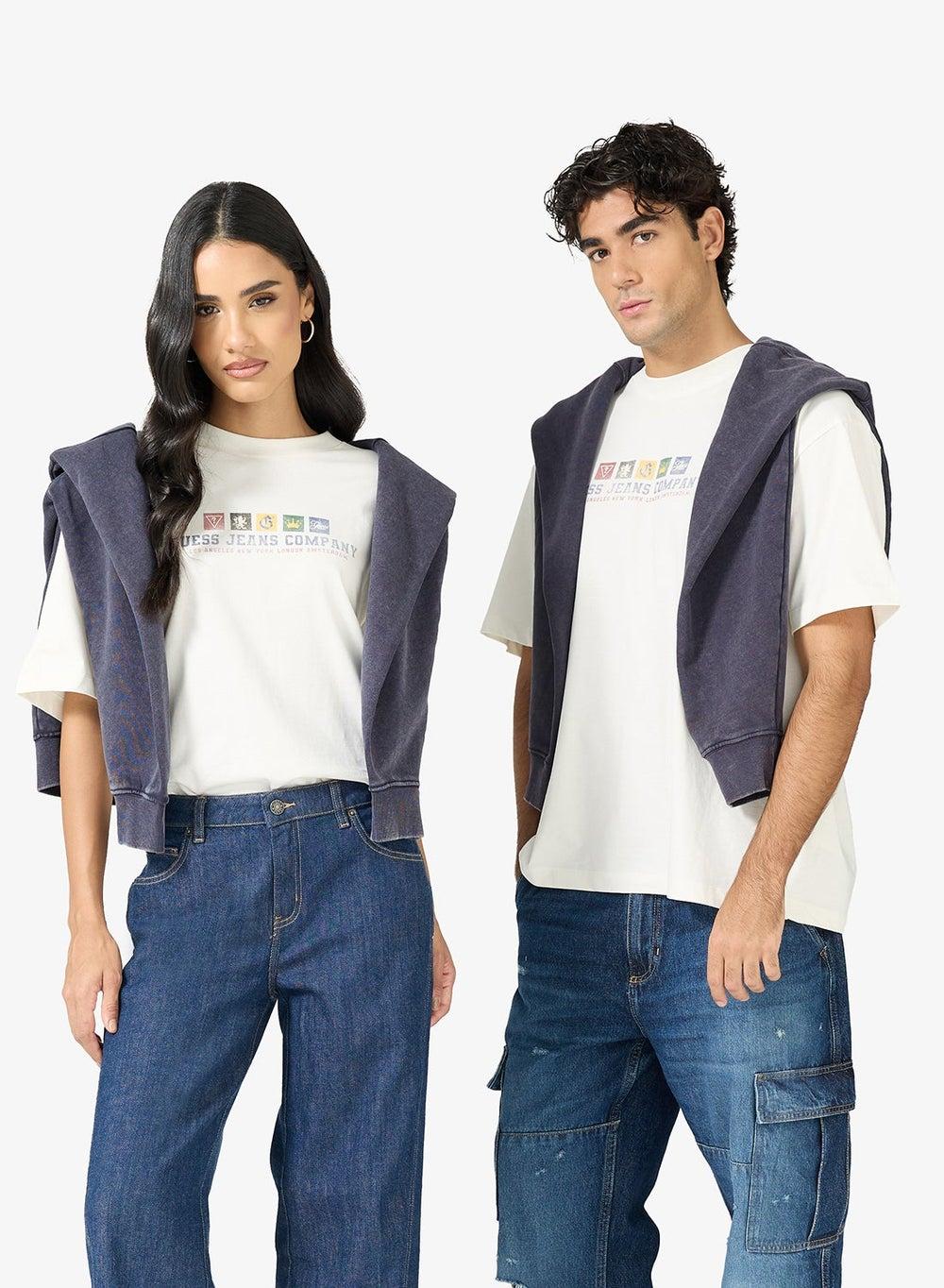 Unisex Oversized Crew Neck Casual T-Shirt - Image 1