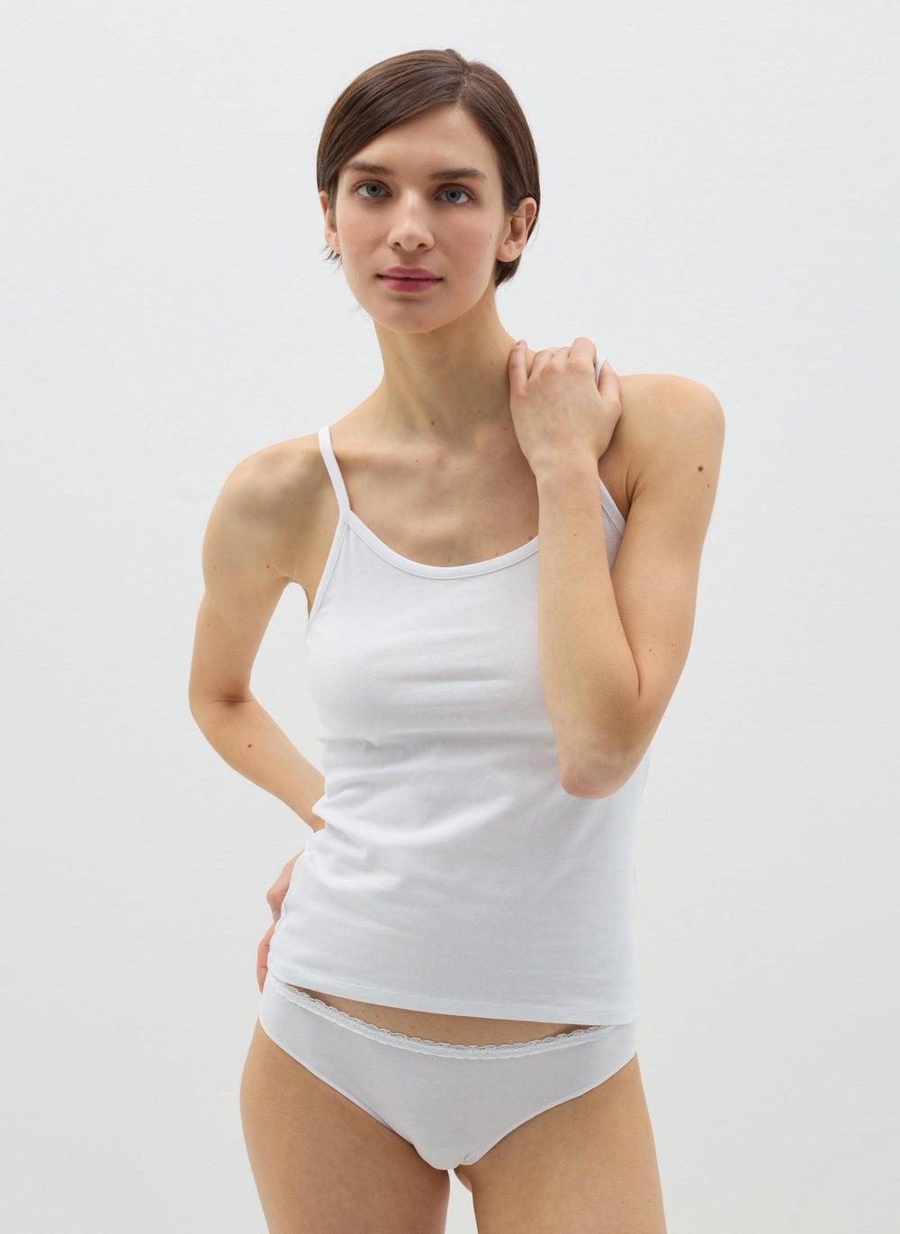 Two-Pack Stretch Cotton Under Vests - Image 1