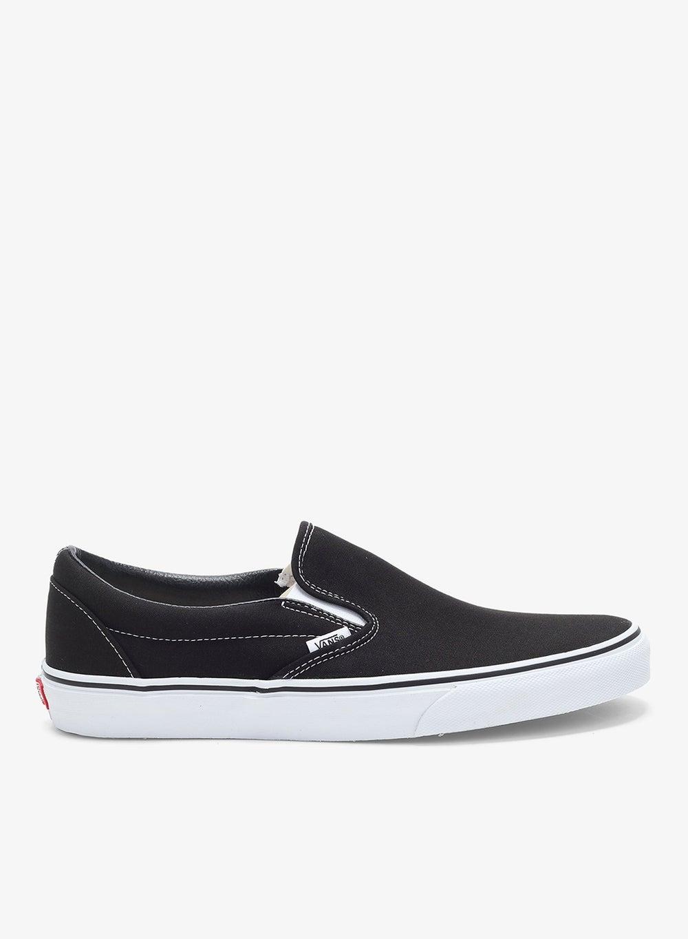 Classic Slip-On Unisex Shoes with Checkerboard Detail - Image 1