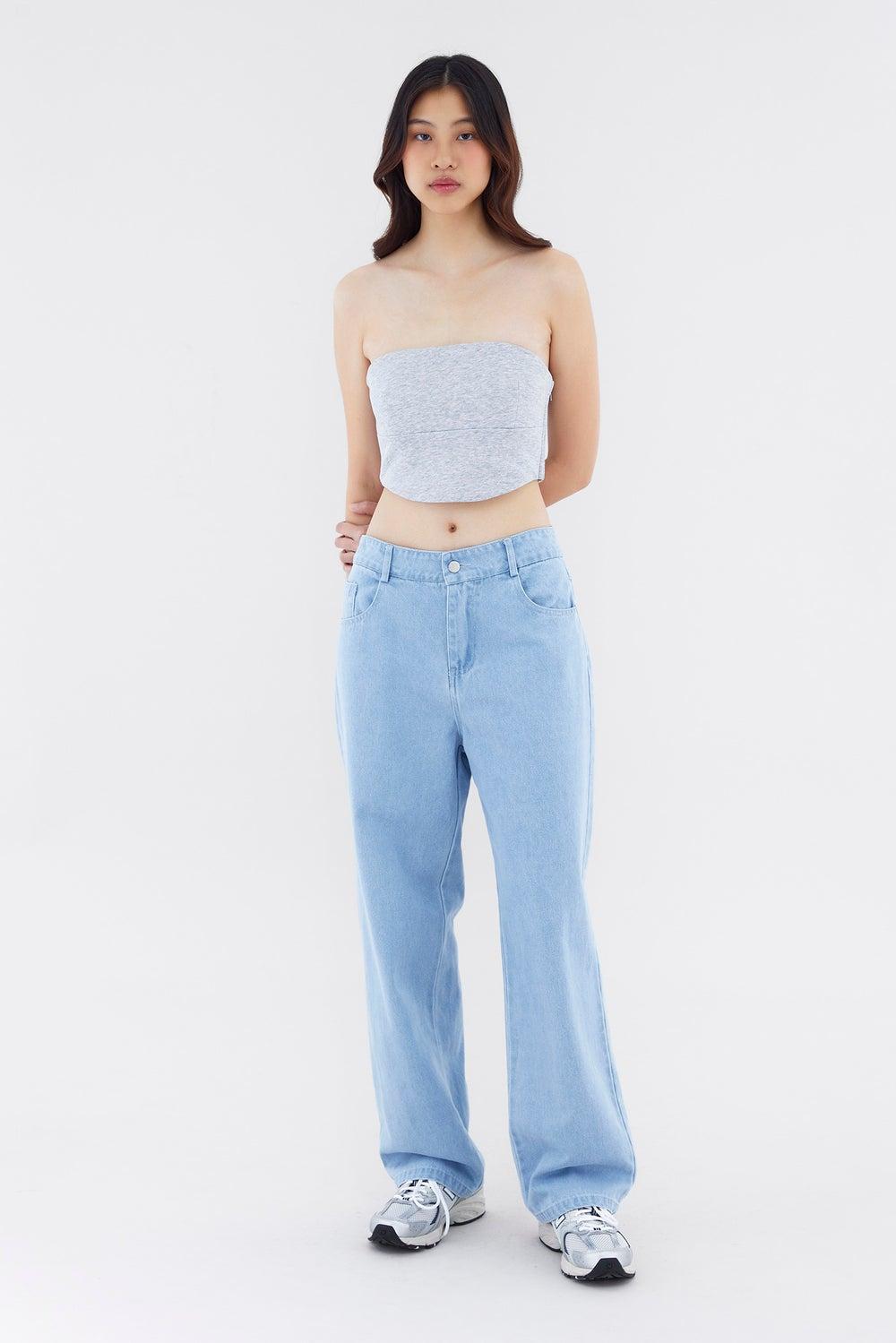 Kryga Curve Hem Bandeau Top - Image 1