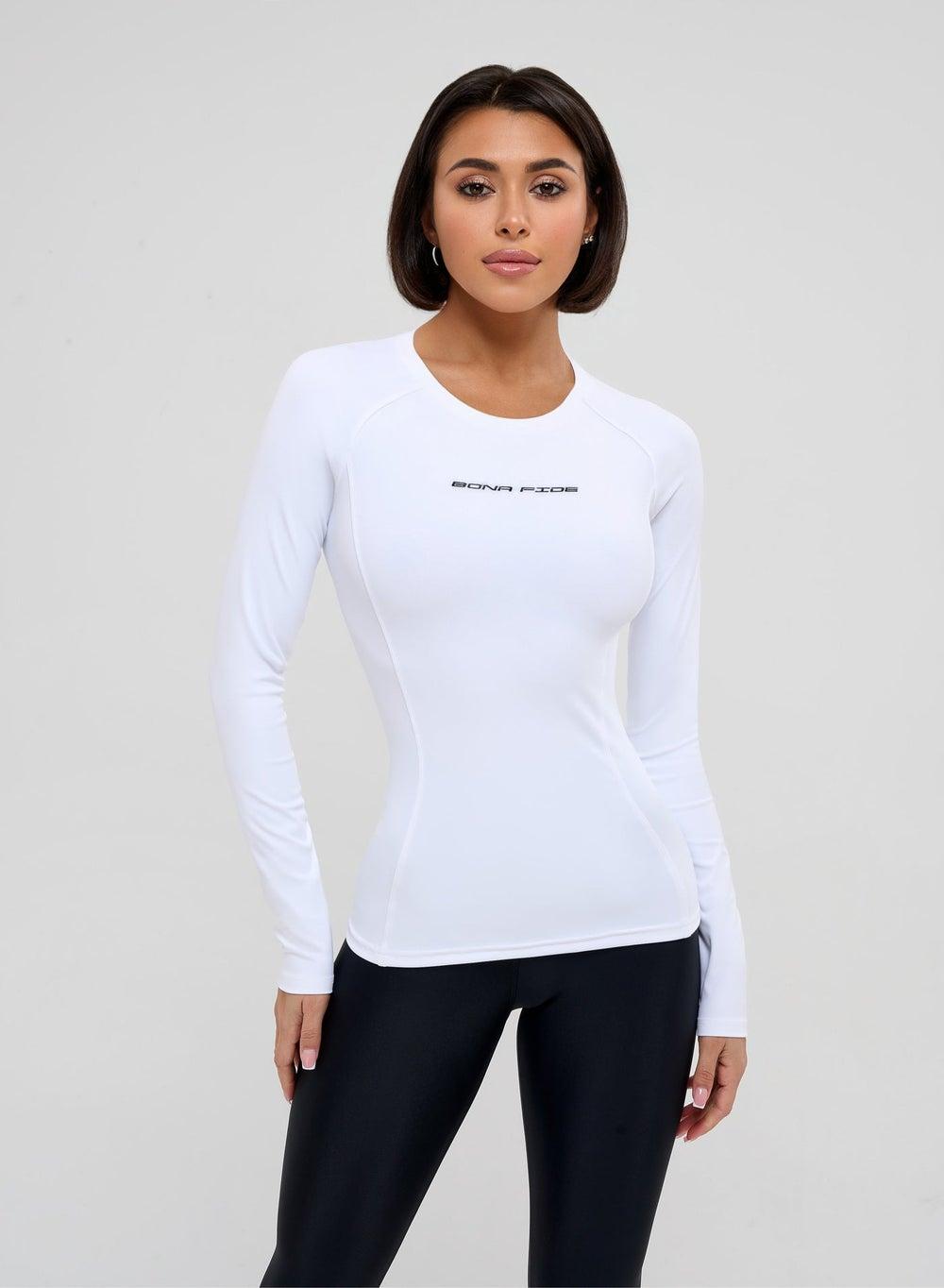 Bona Fide Women’s Compression Workout Crop Top - Image 1
