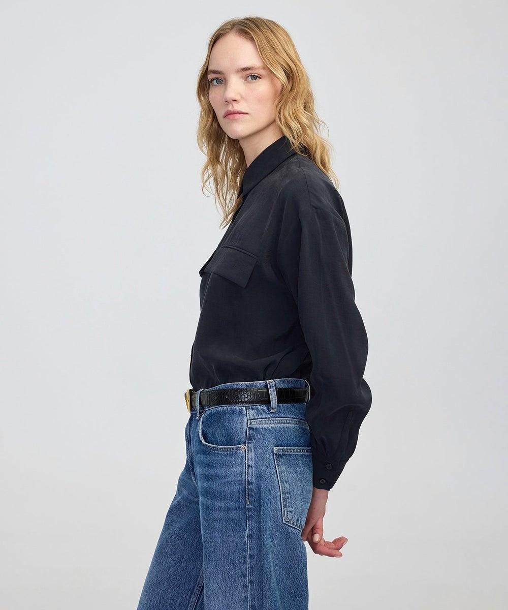 Relaxed Fit Flap Pocket Shirt - Image 1