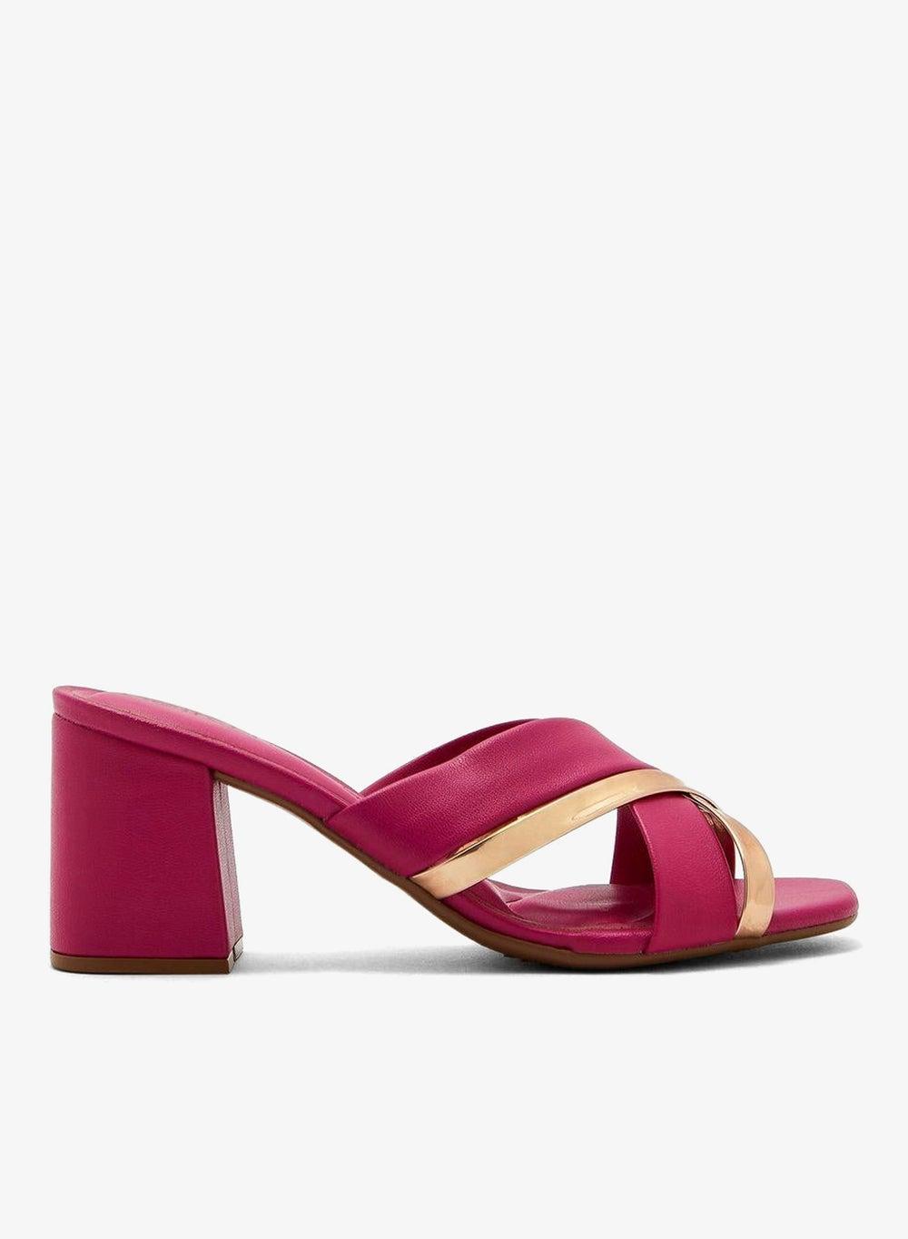 Block Heel Sandals for Women, Everyday Ladies Heels - Image 1