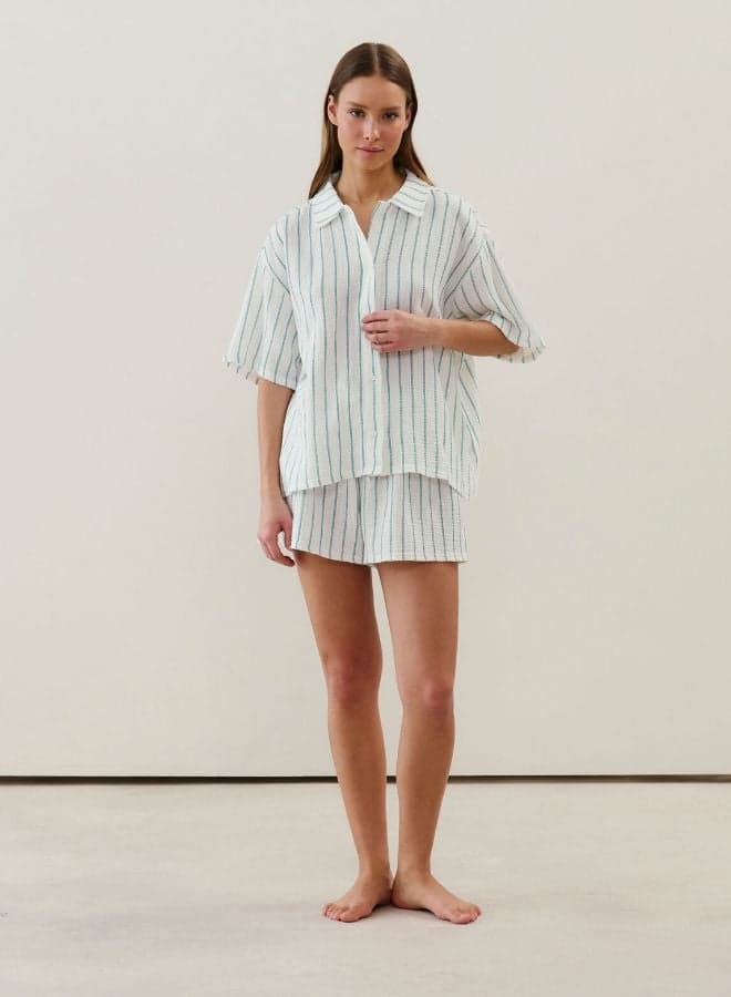 Cotton Nightwear Shorts for Women - Image 1
