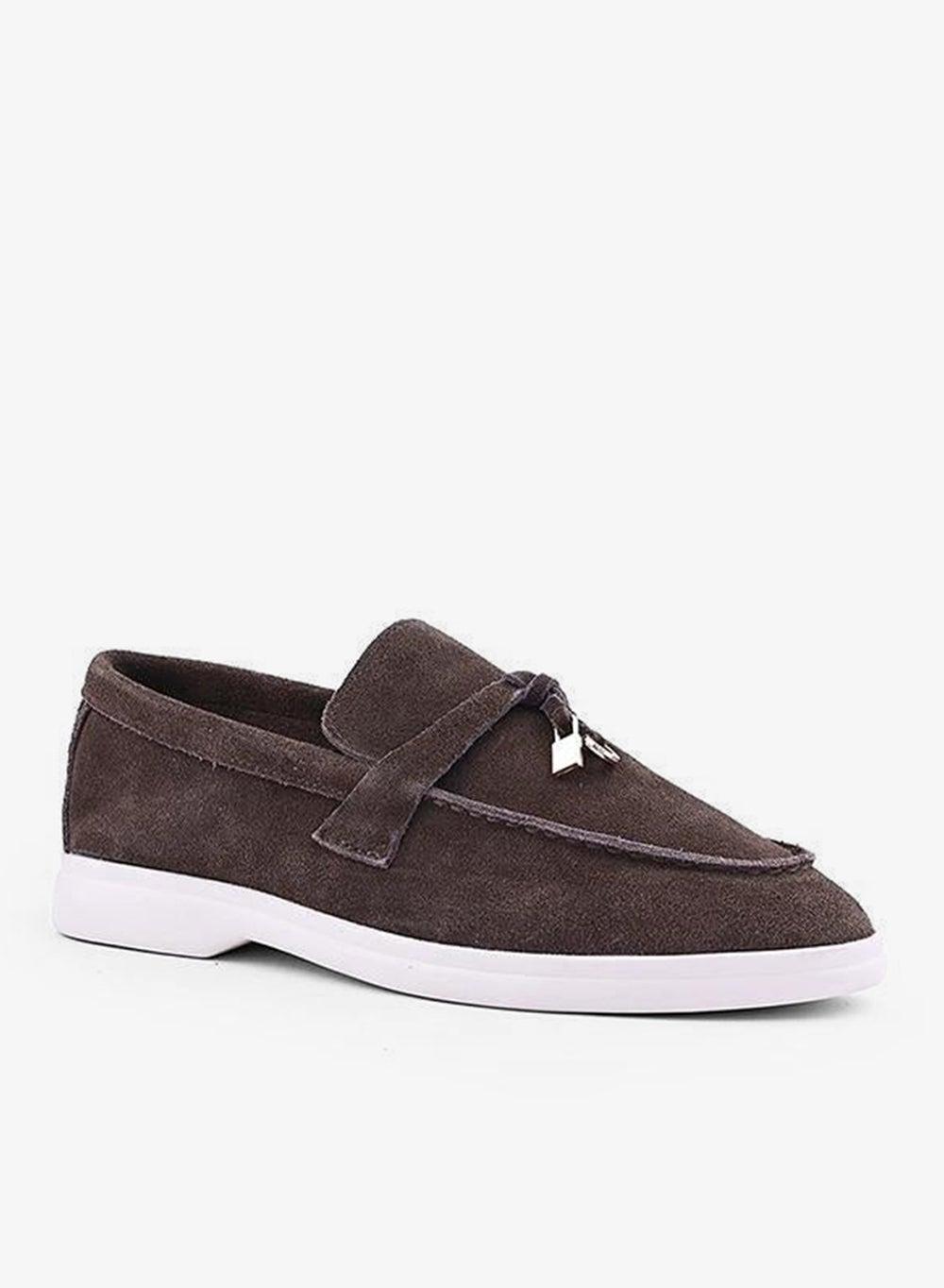 Smart Casual Suede Loafers for Women - Image 1