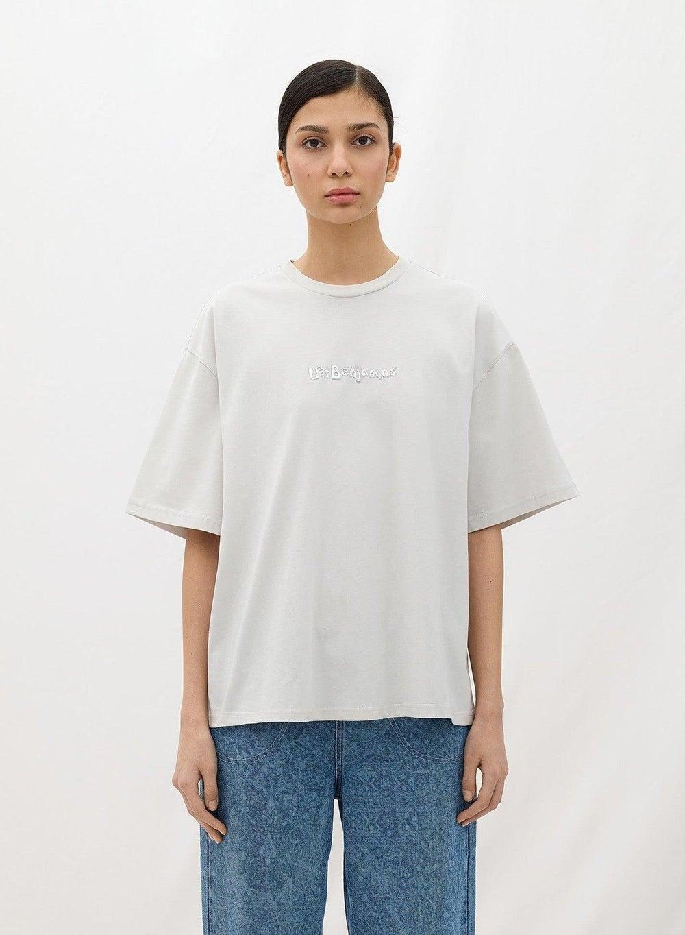 OVERSIZED TEE 020 in Light Clay - Image 1