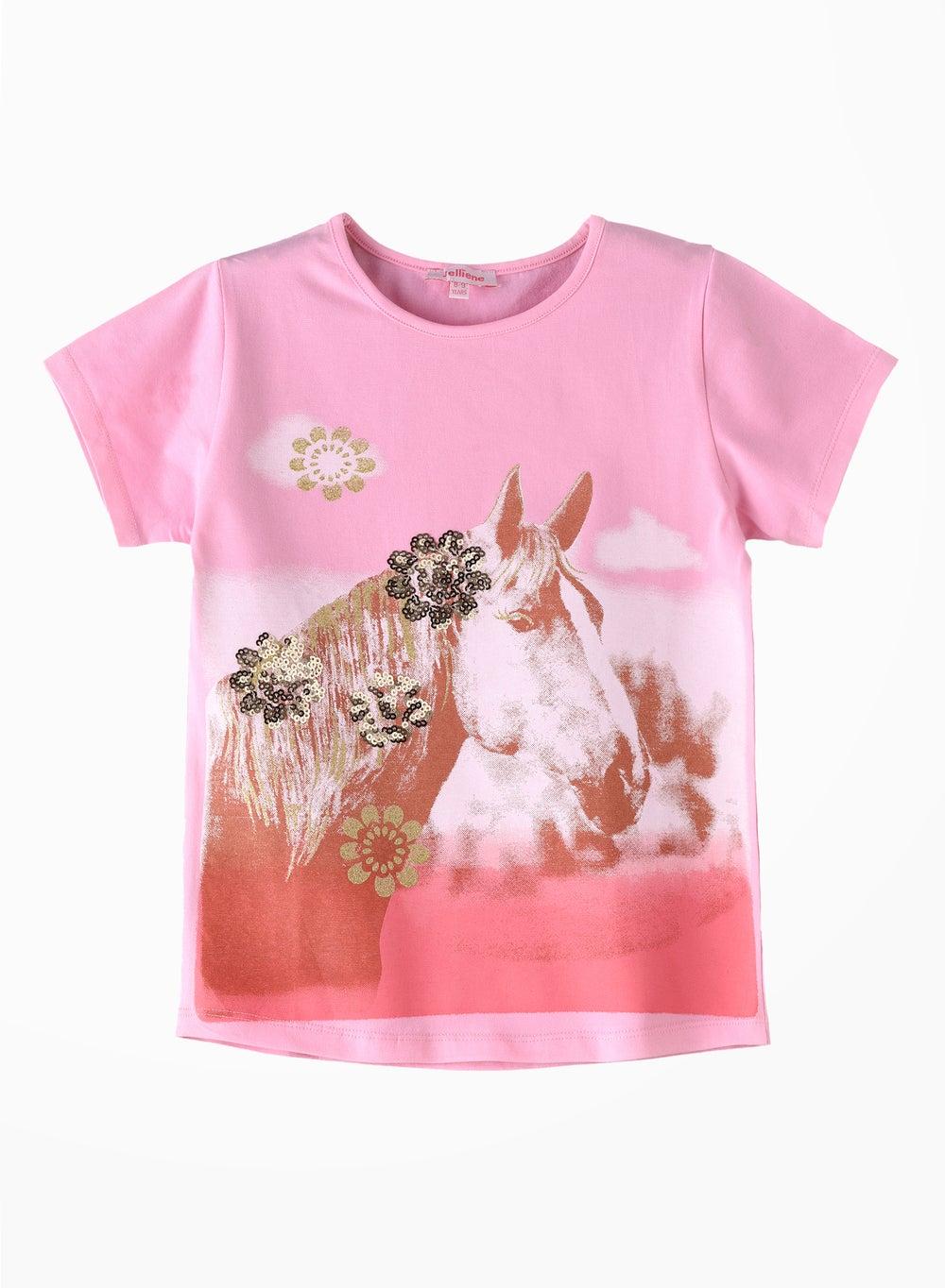 Sunshine Squad Girls' Cotton Tees for Summer Play - Image 1