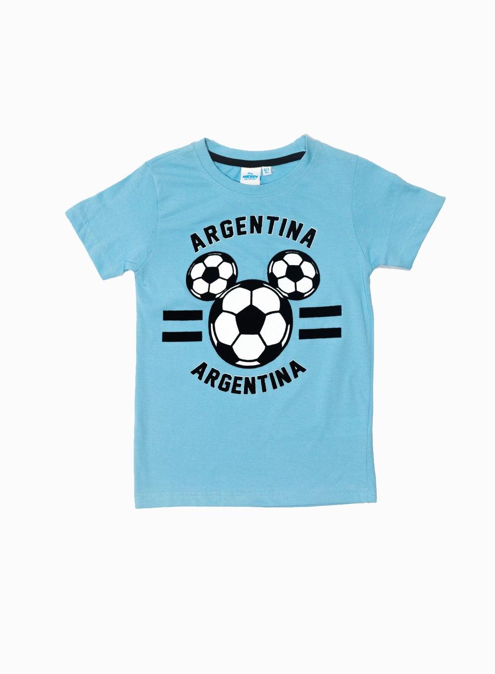 Mickey Mouse Argentina Boys T-Shirt - Image 1