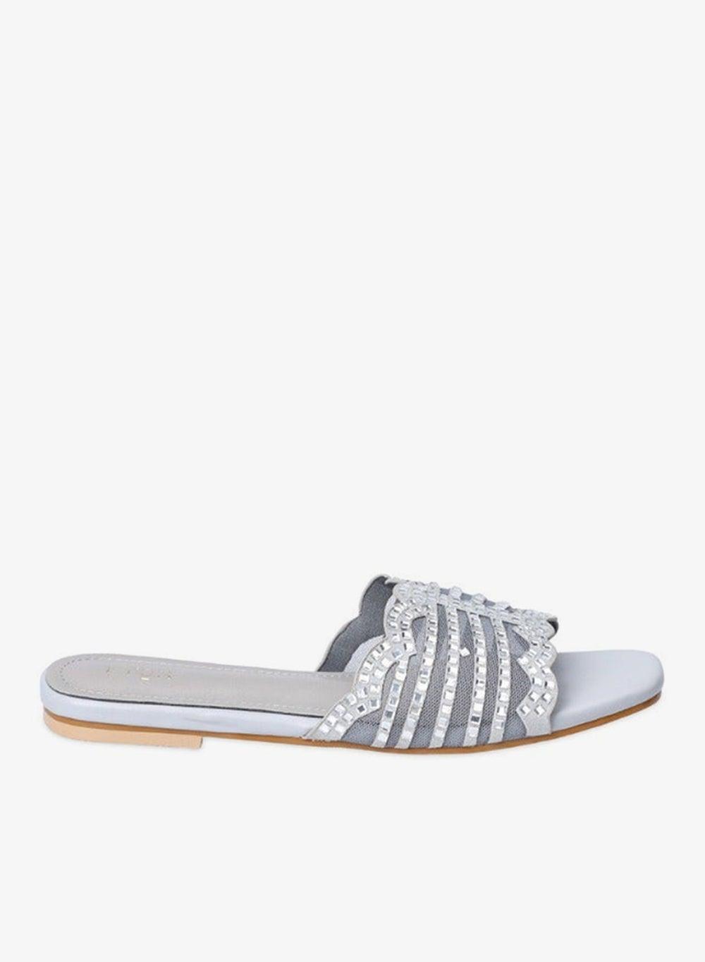 Mesh Diamante Slide Sandal MY 258 - Image 1