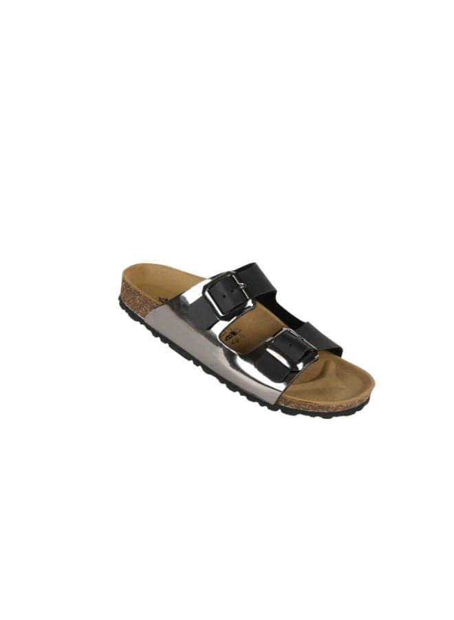 Biochic Double Strap Slides 012-443 1800Q Anthrazit - Image 1