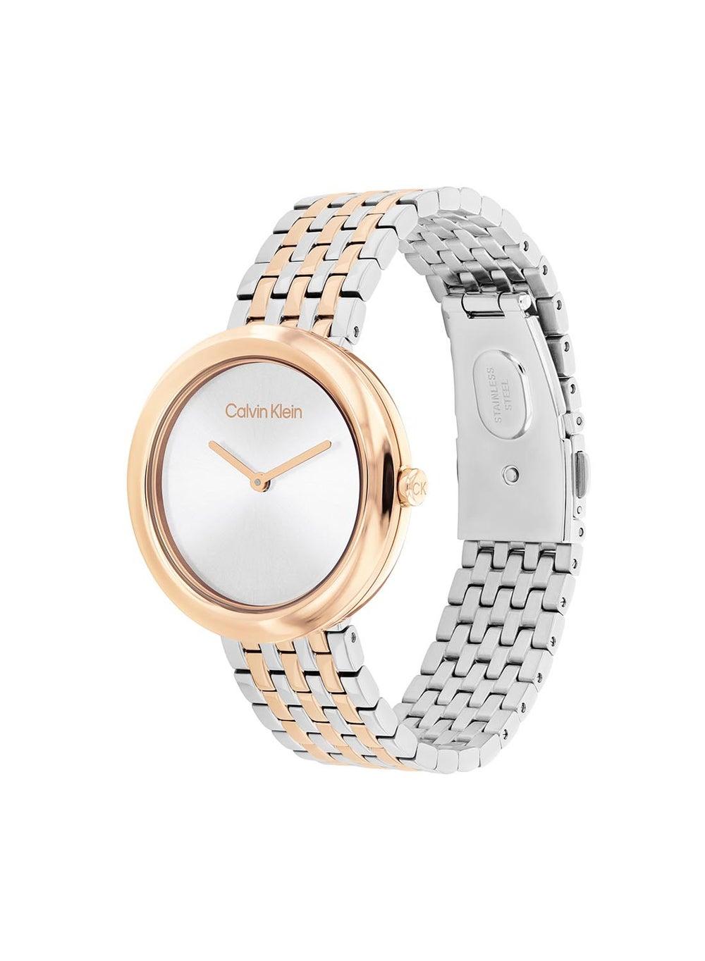 Calvin Klein Analogue Watch with Steel Bracelet 25100070 - Image 1