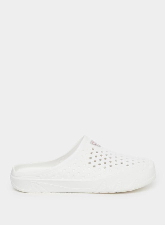 Solid Texture Anti-Slip Bathroom Slippers - Image 1