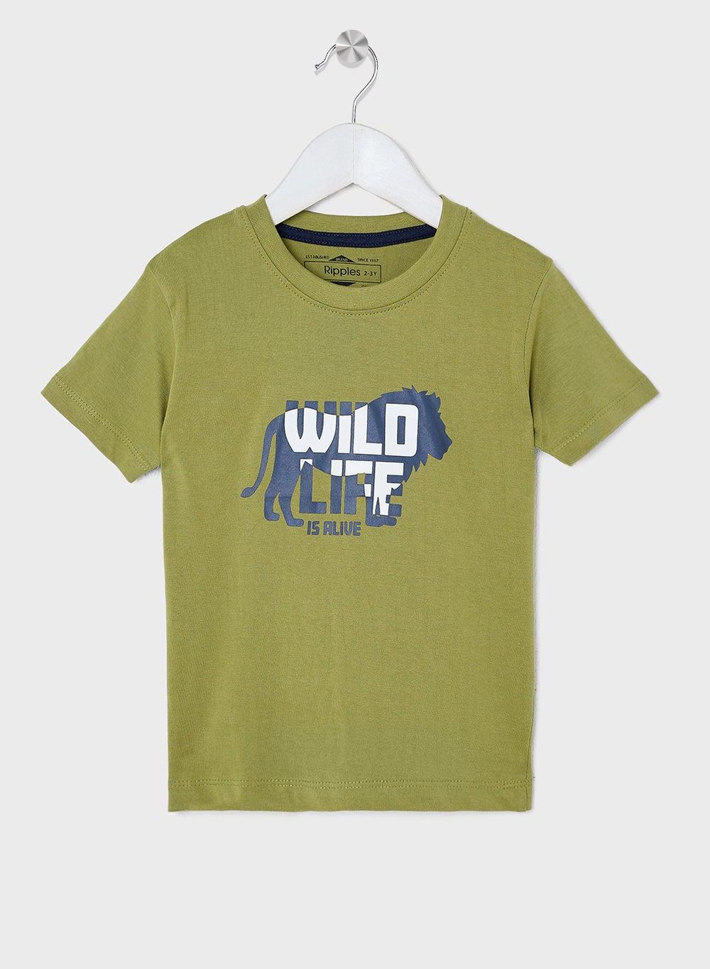 Boys Half Sleeve T-Shirt for Everyday Wear - Image 1