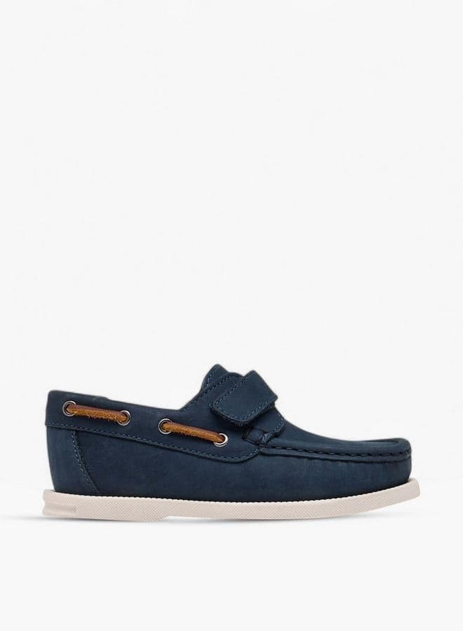 Boys Solid Slip-On Mocassins for Everyday Comfort - Image 1