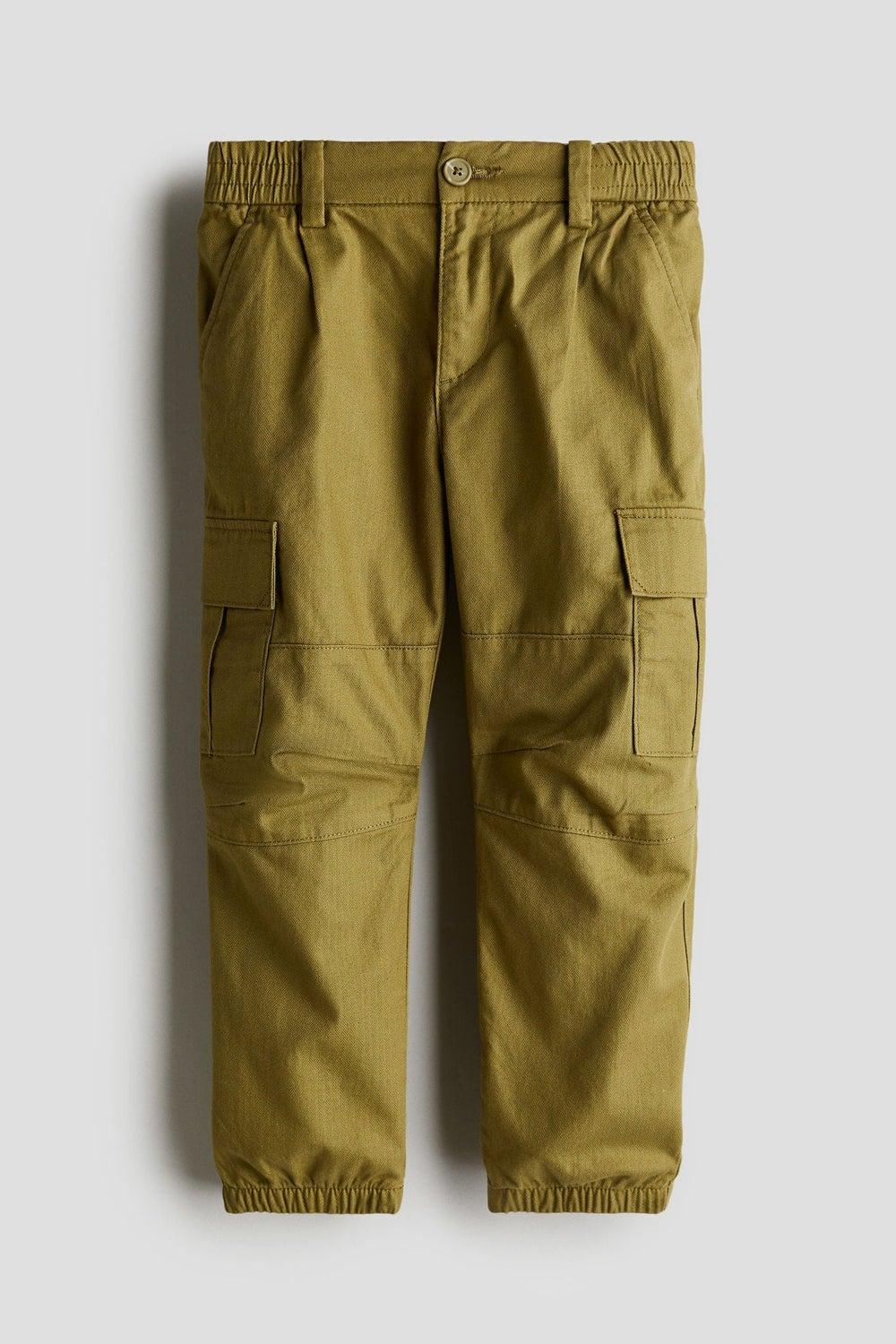 Twill Cargo Joggers for Boys - Image 1