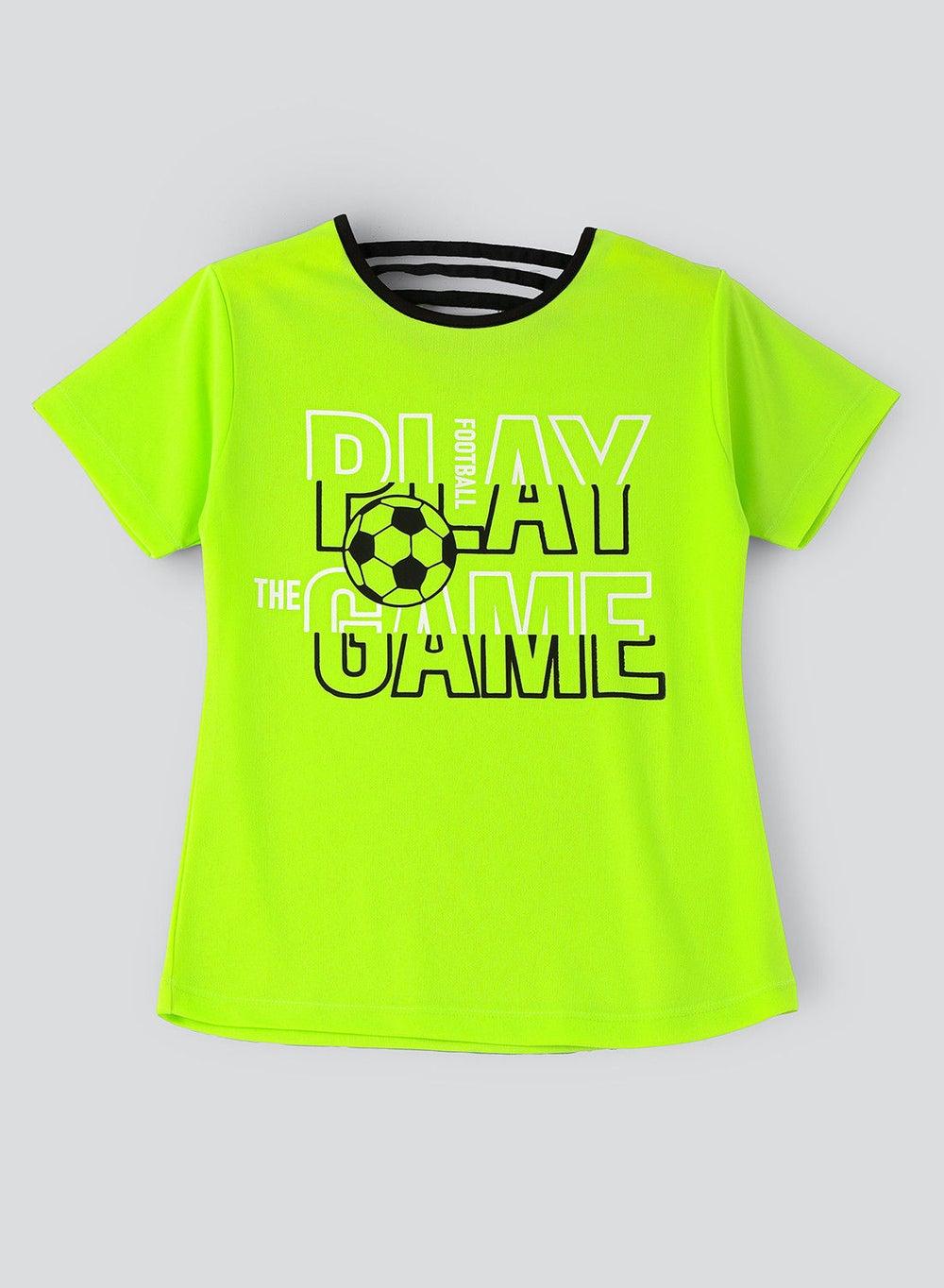 Printed Knit T-Shirt for Boys - Image 1