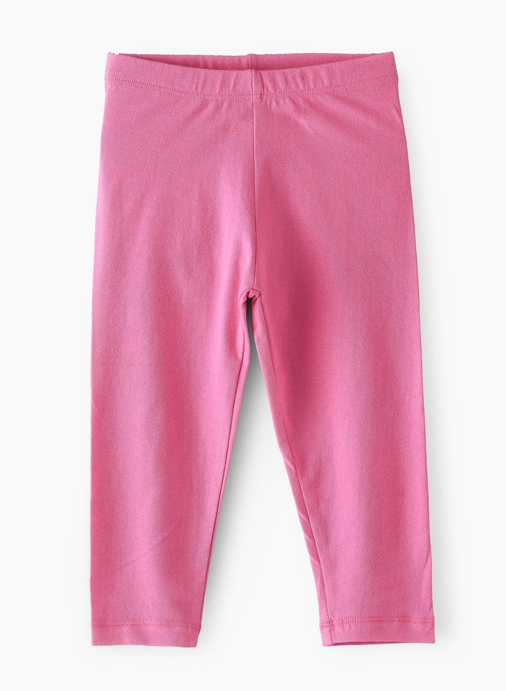 Jelliene Girls Cotton Elastane Leggings for Everyday Comfort - Image 1
