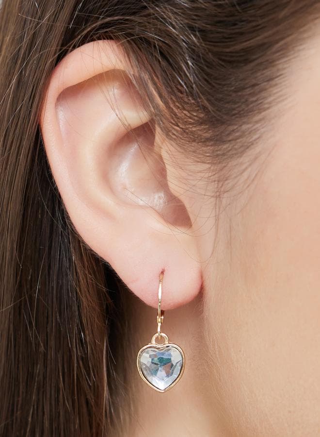 Styli Set of 6 Heart Drop Dangle Earrings - Image 1