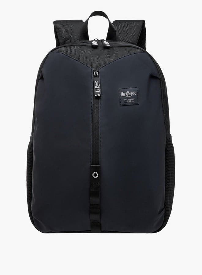 Logo Detail Backpack 15x50x33 cm with Adjustable Straps - Image 1