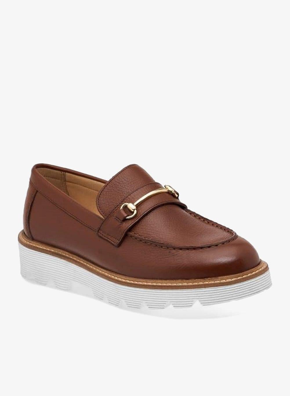 Women's Metal Accent Slip-On Loafers - Image 1