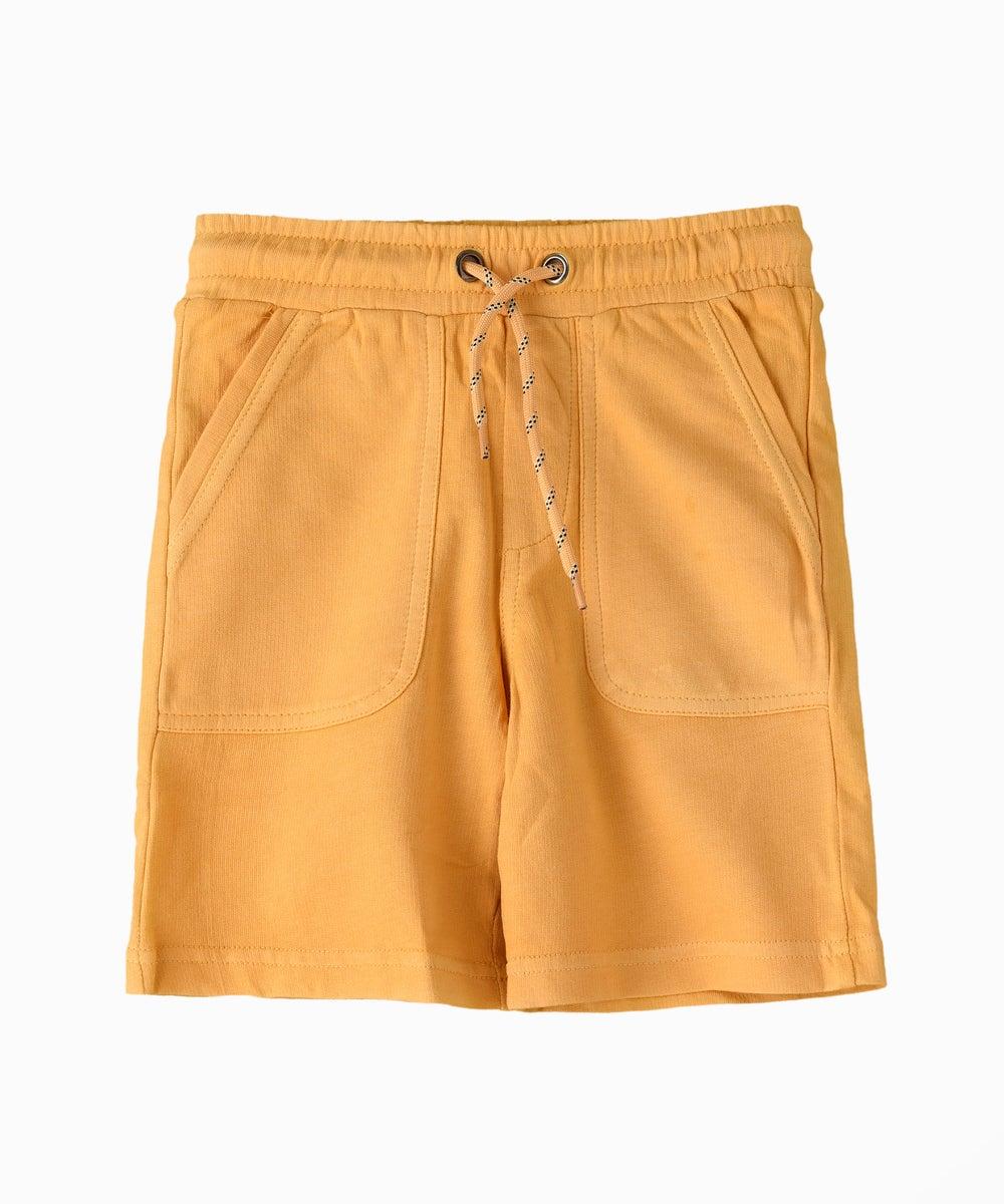 Boys' Cotton Knit Shorts for Spring and Summer Comfort - Image 1
