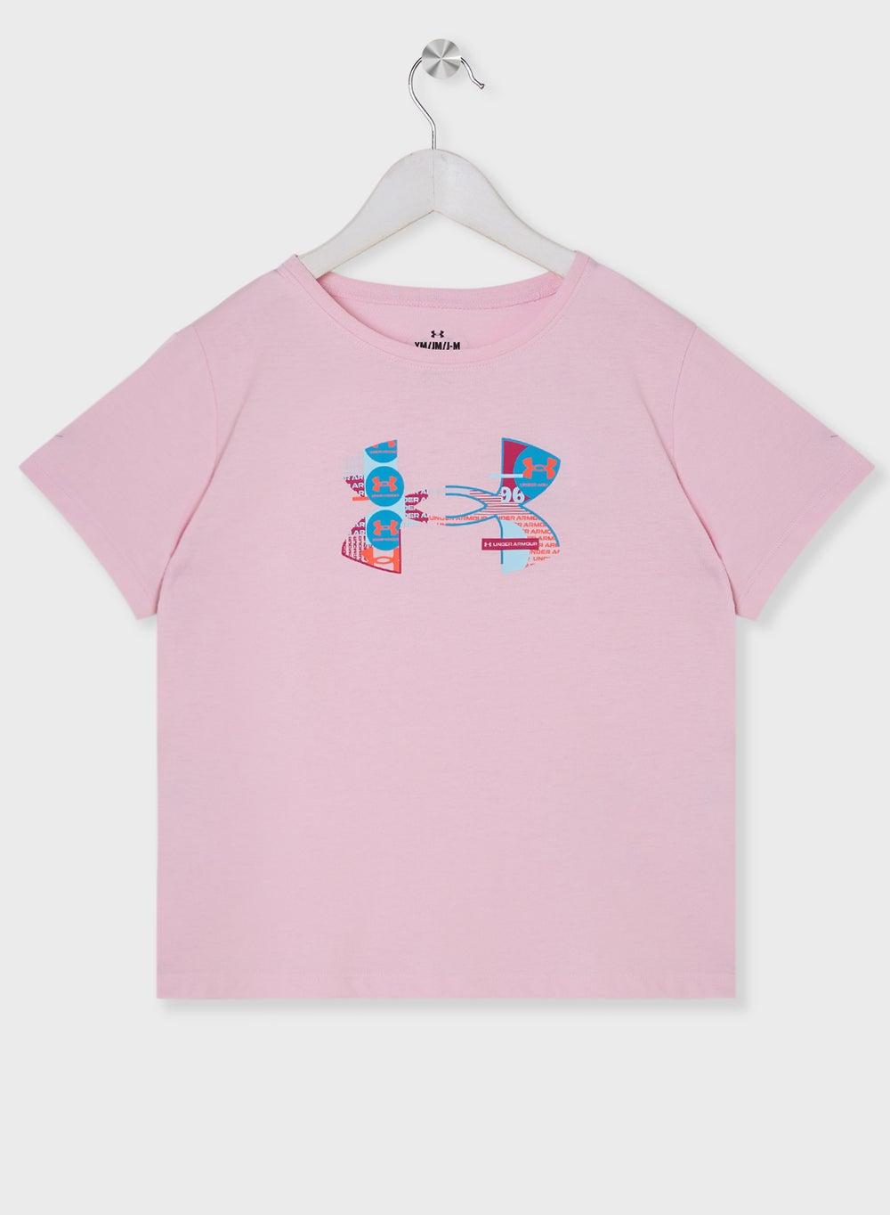 Youth Big Logo Fill T-Shirt for Girls - Image 1