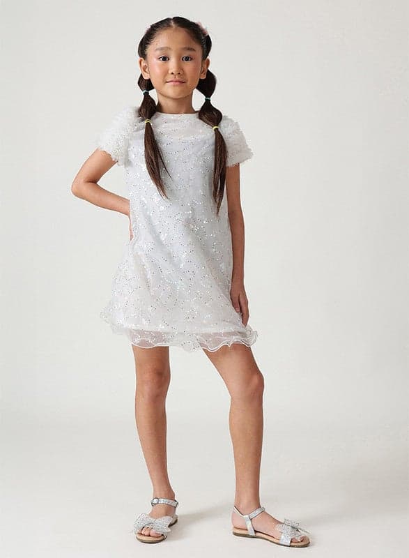 Sparkle Tulle Girls’ Party Dress - Image 1