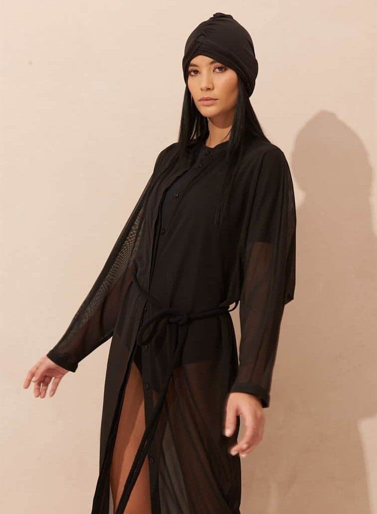 Nadine Ankle-Length Kimono Cover Up - Image 1