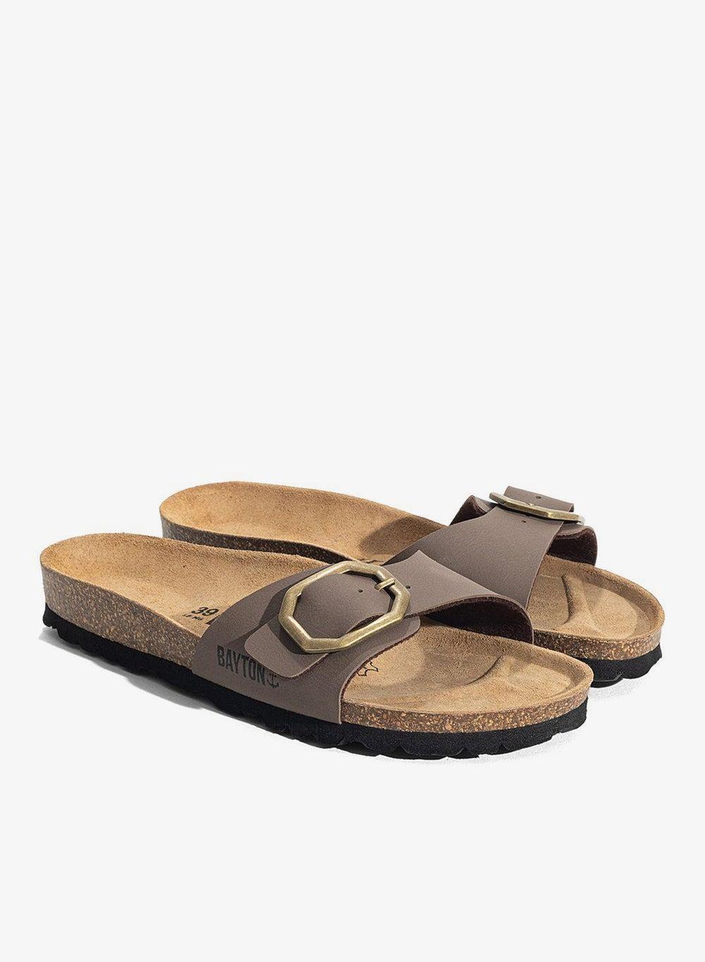 Zephyr One Strap Flat Sandals - Image 1