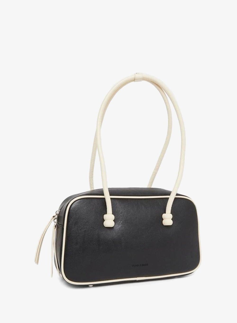 Styli Black Bowling Bag with Contrast Handle - Image 1