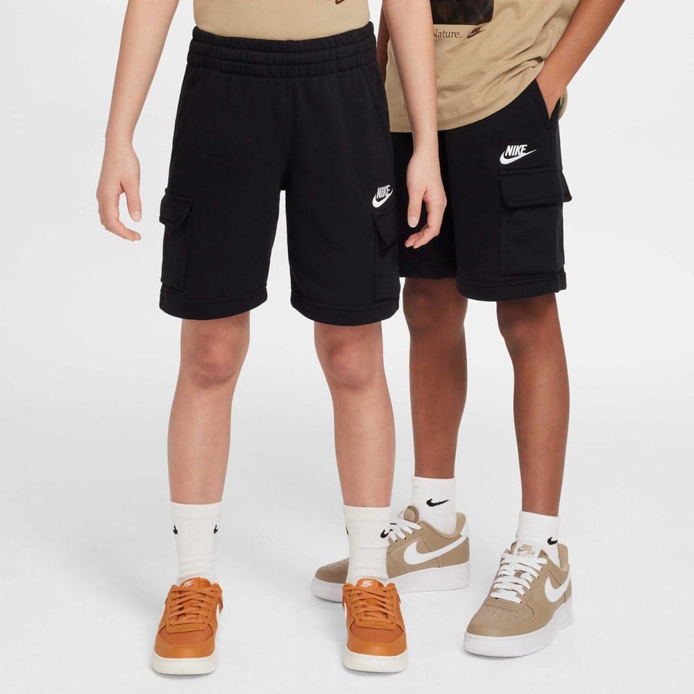 Kids' Sportswear Club French Terry Cargo Shorts - Image 1
