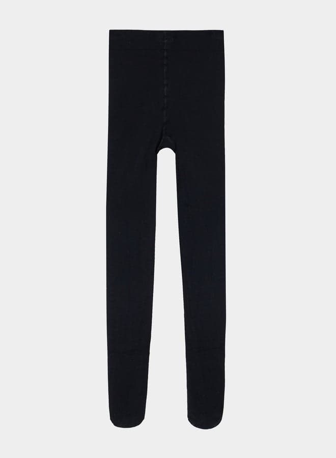 Styli Girls Black Plain Stockings - Image 1