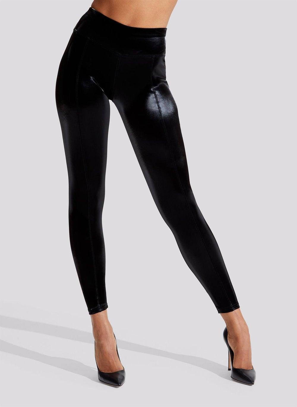 Ann Summers High Gloss PU Cropped Leggings - Image 1