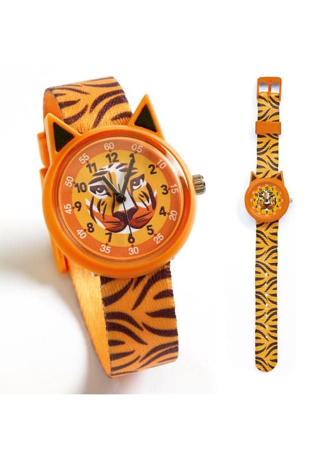 Tiger Quartz Kids Watch with Dual Time Dials - Image 1