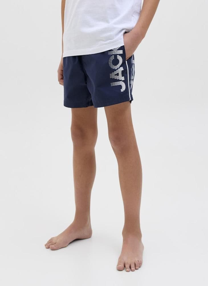 Kids Logo Swim Shorts - Image 1