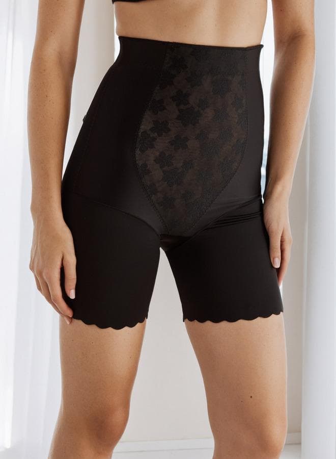 Lace Textured Shapewear Briefs - Image 1