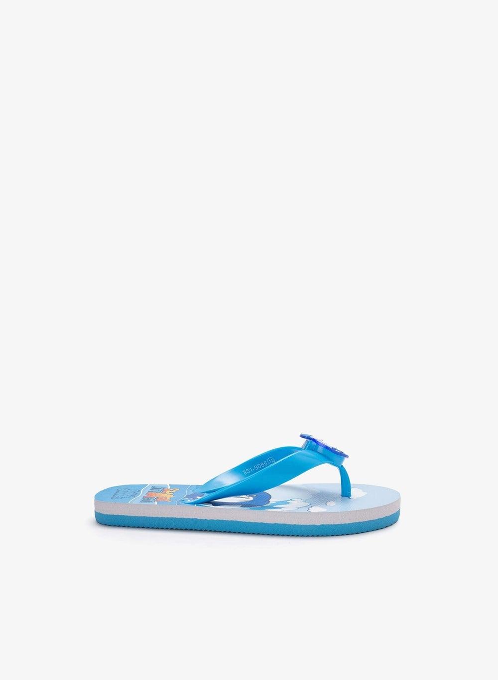 Printed T-Strap Slippers for Kids - Image 1