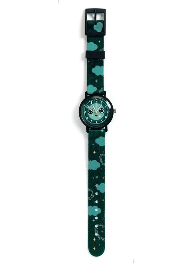 Djeco Watch Night Kids Educational Quartz Watch - Image 1