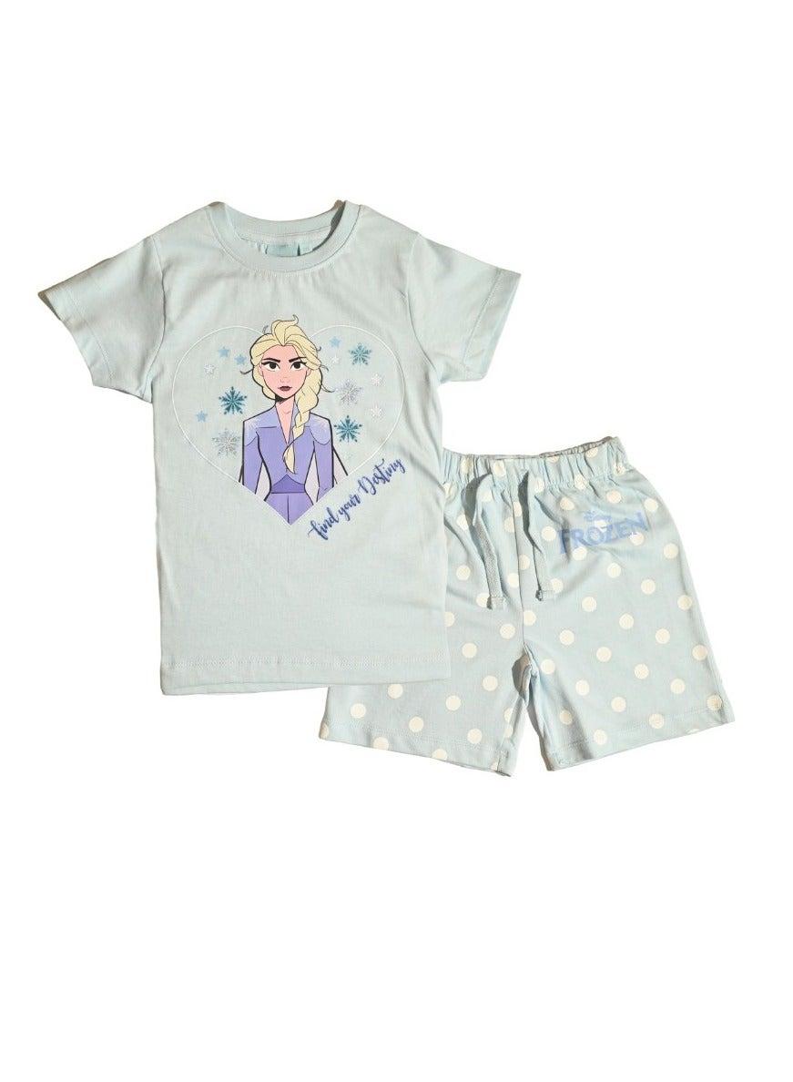 Frozen Girls T-Shirt & Short Set - Image 1