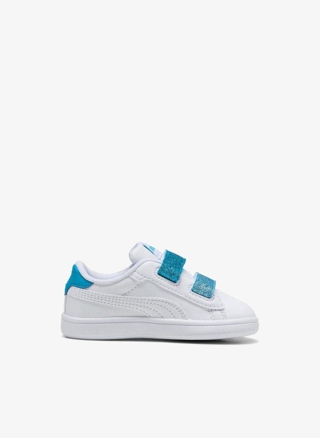 Kids Smash 3.0 L Glitter Velcro V Sneakers - Image 1