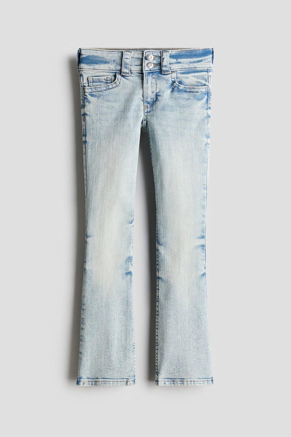Girls Bootcut Low-Waist Superstretch Jeans - Image 1