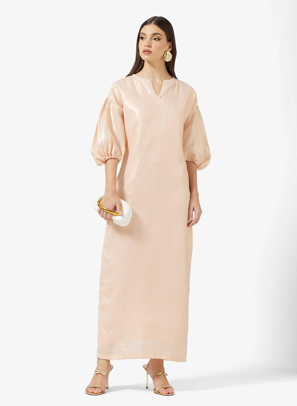 Elegant Lace MOP Dress for Women - Image 1