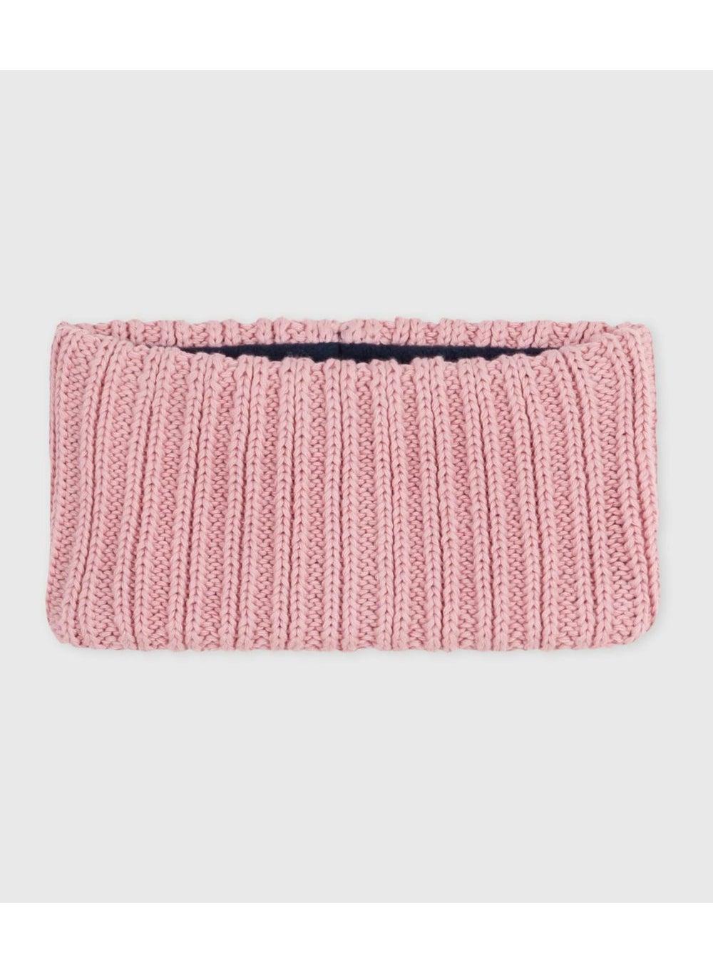 Babies' Fleece-Lined Knitted Snood - Image 1