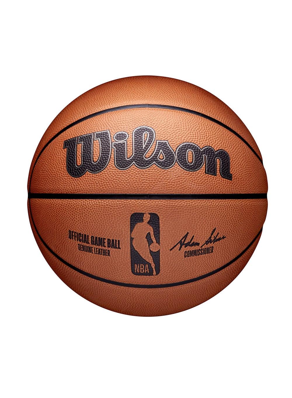 NBA Official Game Basketball Size 7 Brown - Image 1
